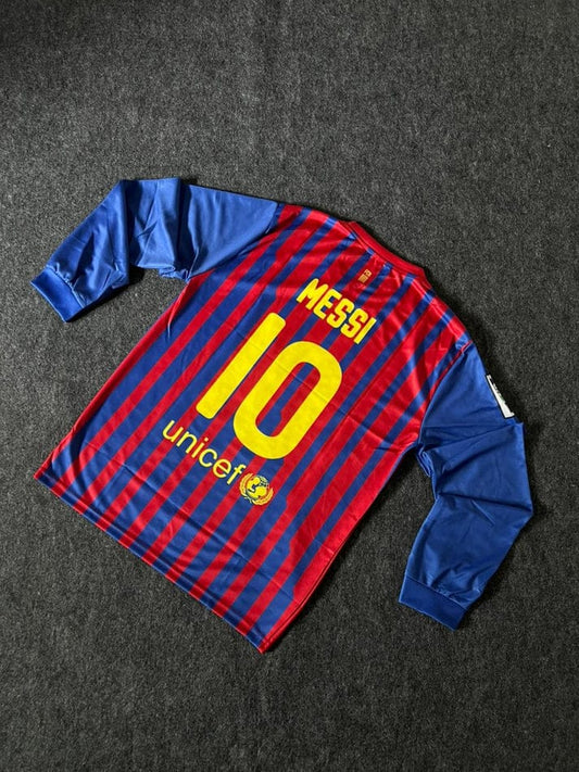 FC Barcelona 2011–12 Home Kit | Full Sleeve