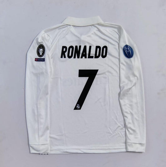 Real Madrid 2016–17 Home Kit (Ronaldo) | Full Sleeve
