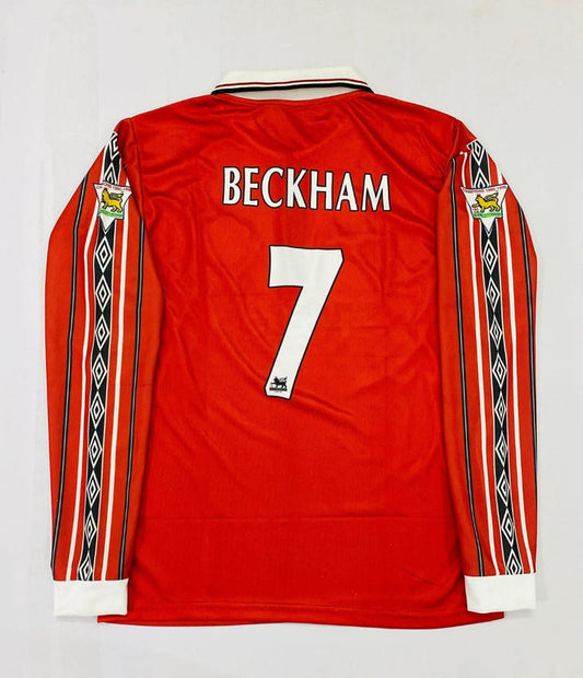 Manchester United 1998–99 Home Kit | Full Sleeve