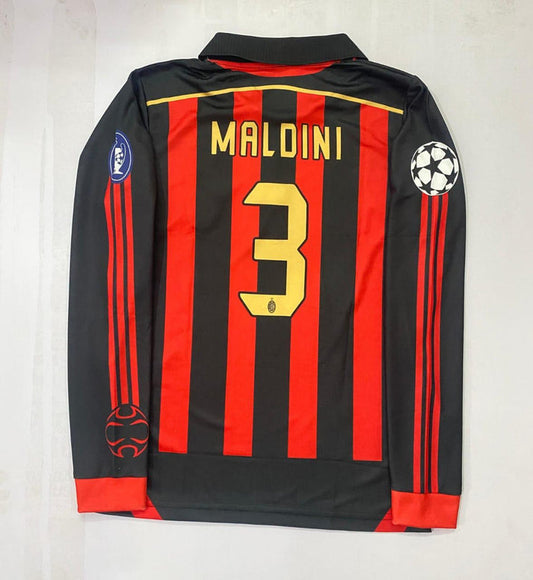 AC Milan Retro Maldini Jersey | Full Sleeve