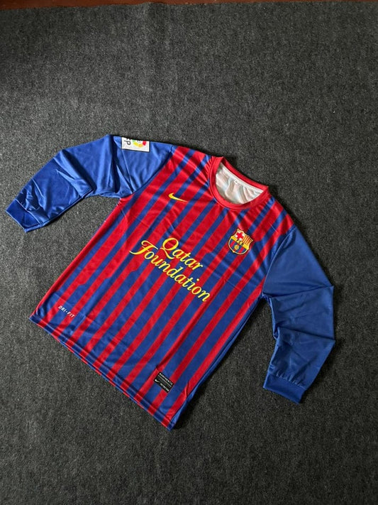 FC Barcelona 2011–12 Home Kit | Full Sleeve