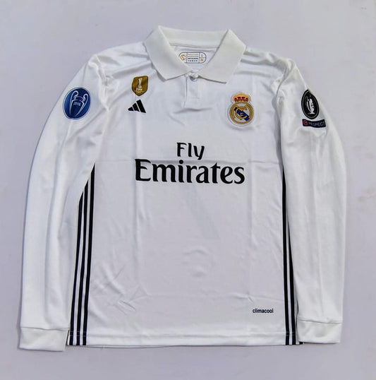 Real Madrid 2016–17 Home Kit (Ronaldo) | Full Sleeve