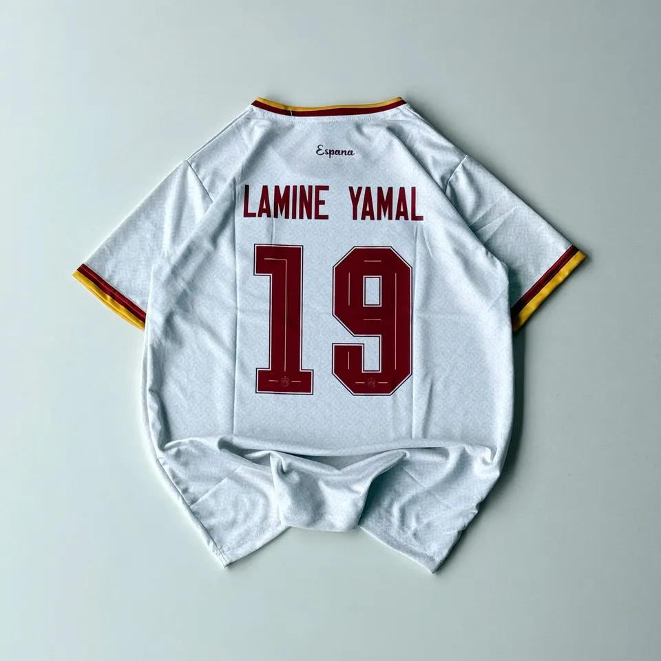 LAMINE YAMAL SPAIN 2026 WORLD CUP AWAY KIT (embroidery)