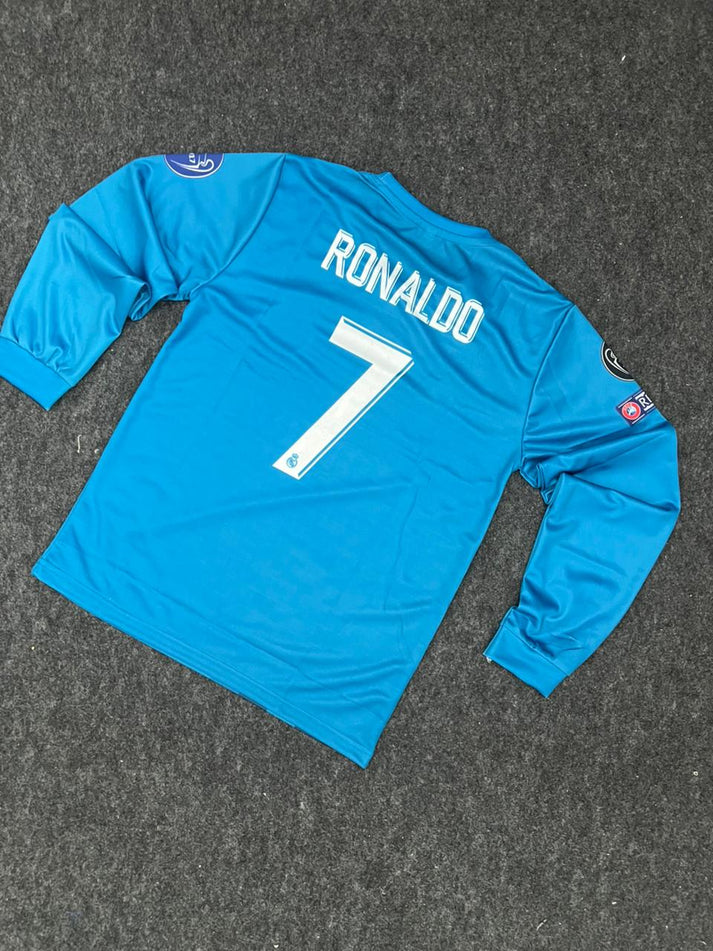Real Madrid 2017–18 Cristiano Ronaldo Third Jersey | Full Sleeve