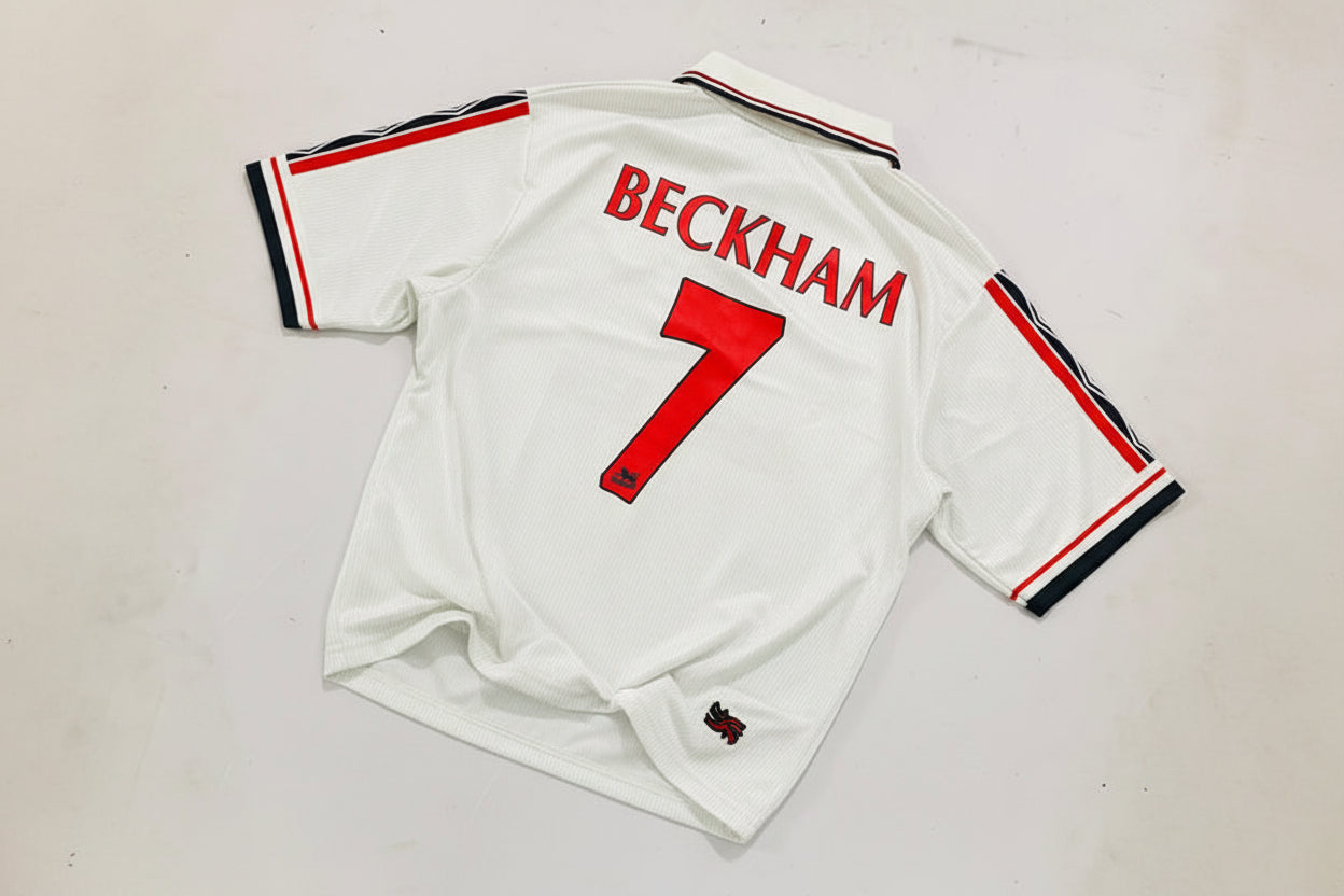 Manchester United 1997–99 Away Kit | Beckham #7 | Five Sleeve