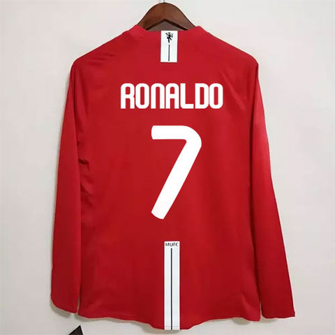 Manchester united 2008-09 ronaldo full sleeves retro