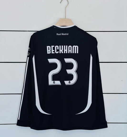 Real Madrid 2003–04 Away Kit | Full Sleeve (Beckham )