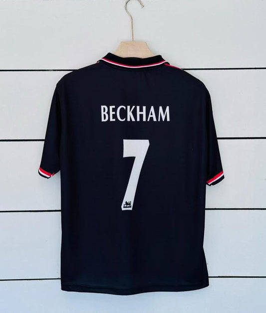 Manchester United 1998–99 Away Jersey | Five Sleeve (Beckham #7)