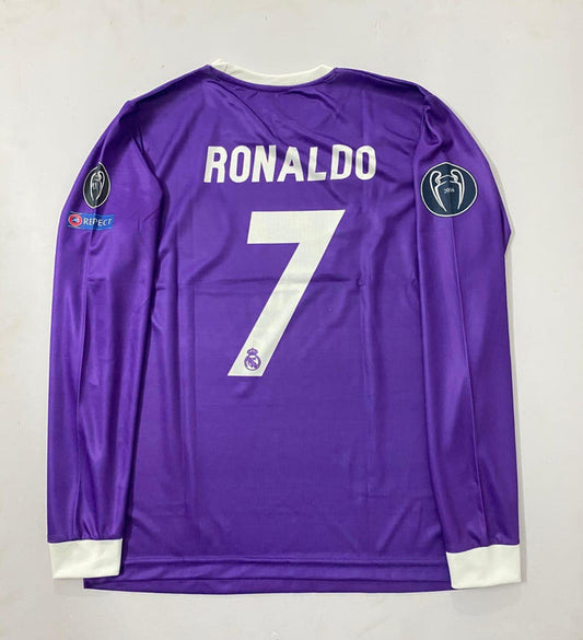 Real Madrid 2016–17 Away Kit | Full Sleeve