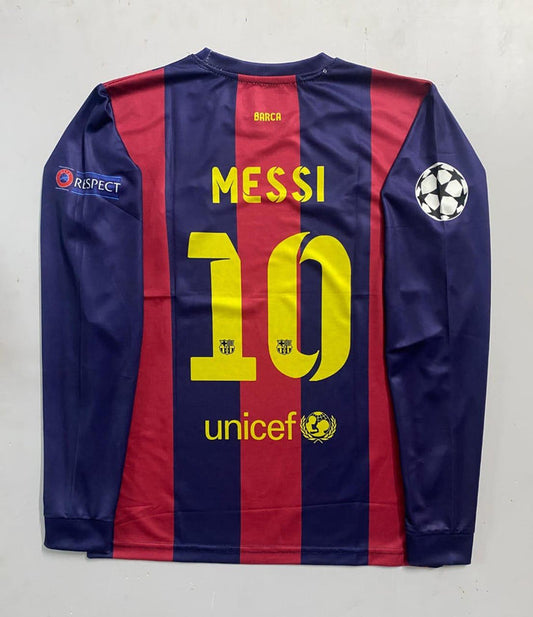 FC Barcelona 2014–15 Home Kit | Full Sleeve