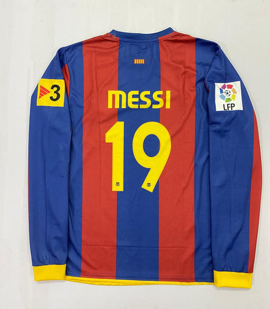 FC Barcelona 2006–07 Home Kit (Messi 19 Edition) | Full Sleeve