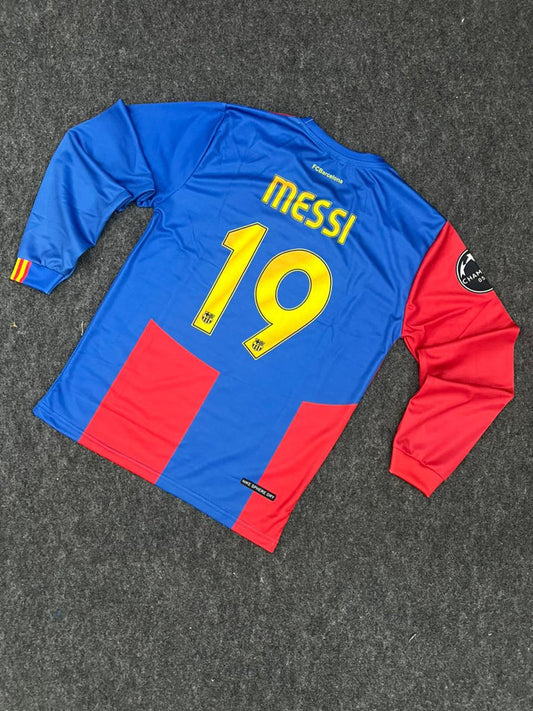 FC Barcelona 2006–07 Lionel Messi Home Jersey | Full Sleeve