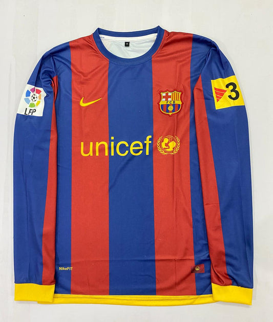 FC Barcelona 2006–07 Home Kit (Messi 19 Edition) | Full Sleeve