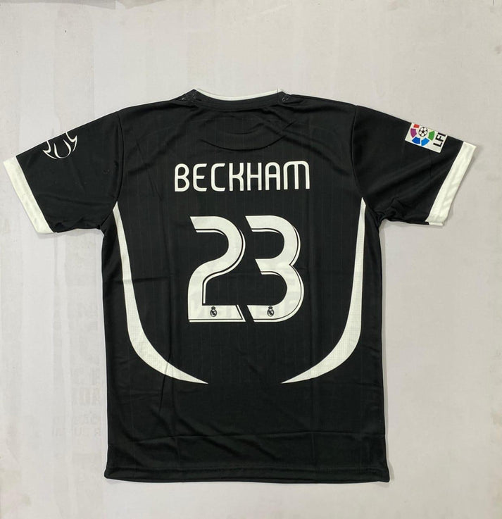 Real Madrid 2003–04 Away Kit | Beckham | Half Sleeve