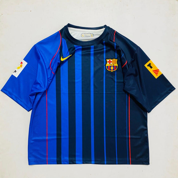 FC Barcelona 2004–05 Home Kit | Five Sleeve (messi)
