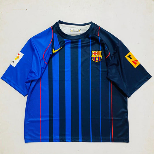 FC Barcelona 2004–05 Home Kit | Five Sleeve (ronaldinho)