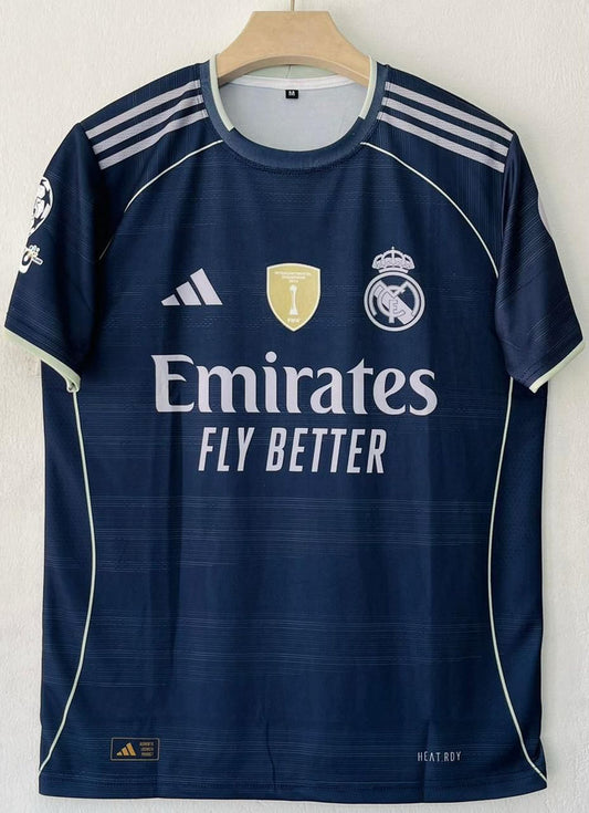 Real Madrid 2024–25 Away Kit | Half Sleeve