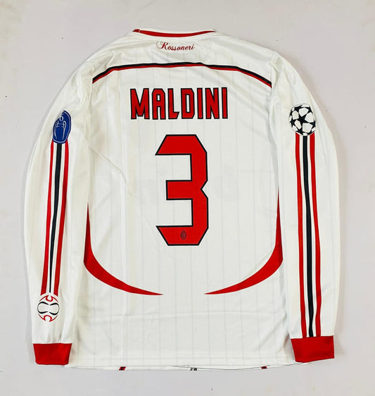 AC Milan 2006–07 Away Kit (Maldini 3 Edition) | Full Sleeve
