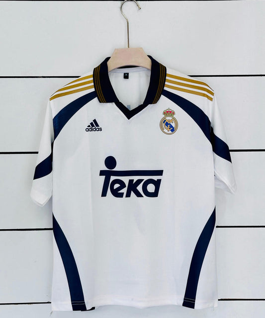 Real Madrid 1999/2000 Home Retro Jersey | Five Sleeve